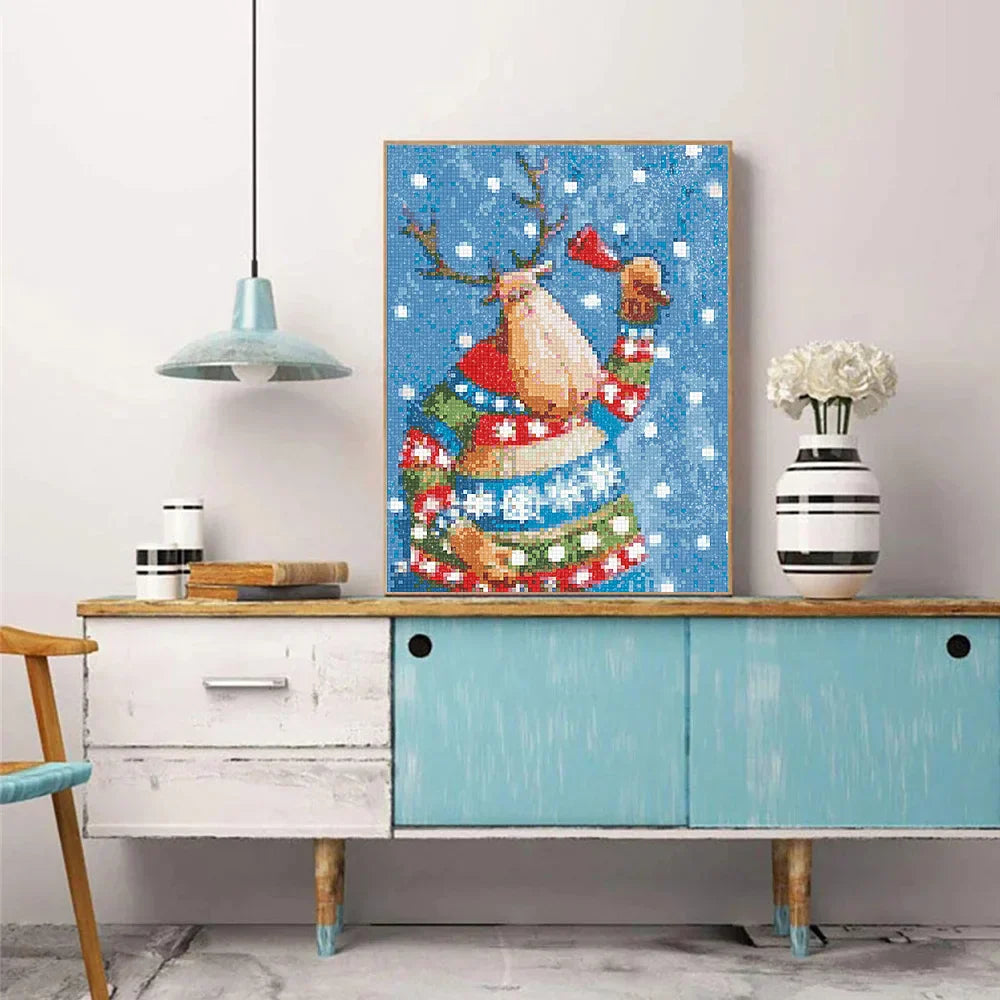 Diamond Painting Christmas Snowman Cross Stitch New Arrival