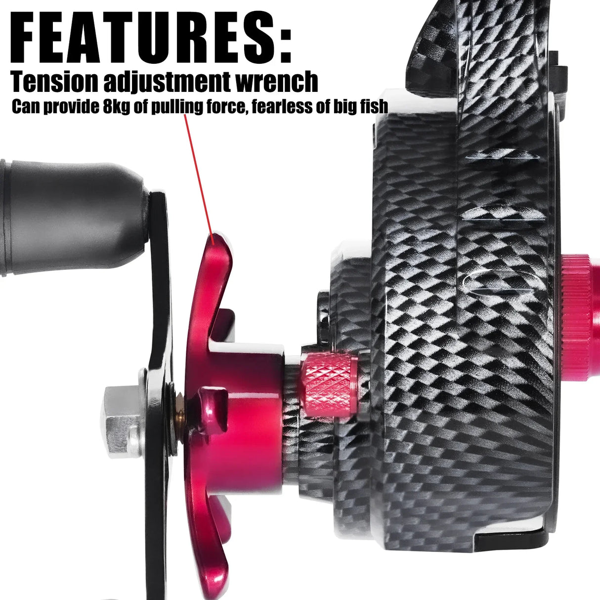 SAMOLLA New Ice Fishing Reels Winter Coil High-foot