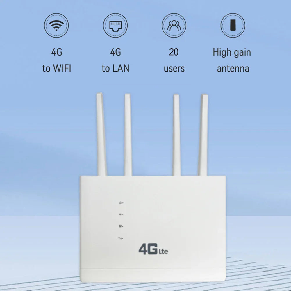 4G Wireless Router 150Mbps Network Modem4G Wifi Router
