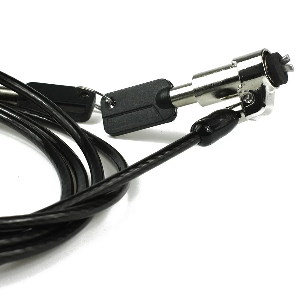Manufacturer New Anti-thief Security Cable Wedge Laptop Lock