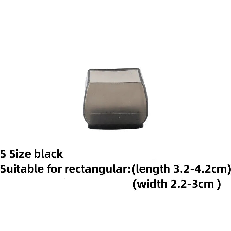 Silicone Chair Legs Non-Slip Pads Furniture Sofa Feet