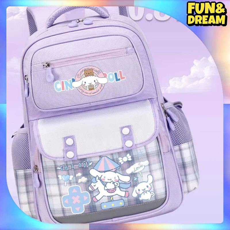 2024 New Sanrio Cinnamoroll Backpack Animation Derivatives Student