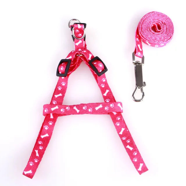 Nylon Dog Pet Puppy Cat Adjustable Harness with