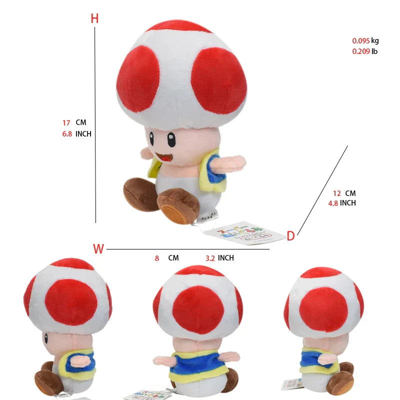 41 Styles Mario Plush Toys Goomba Toad Yoshi