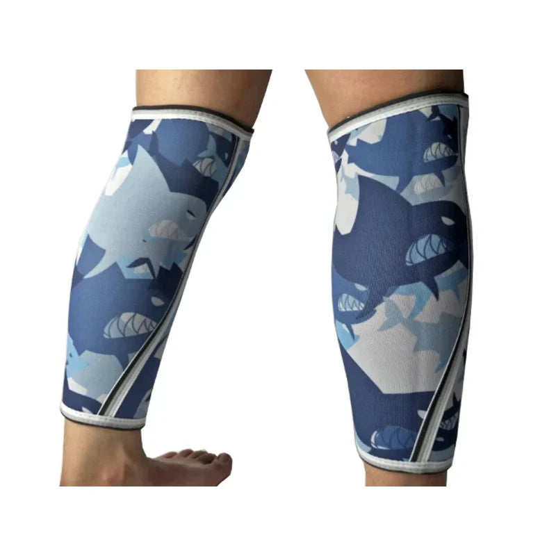 Thick Neoprene Shin Guard Sleeve, Fitness Squats, Powerlifting