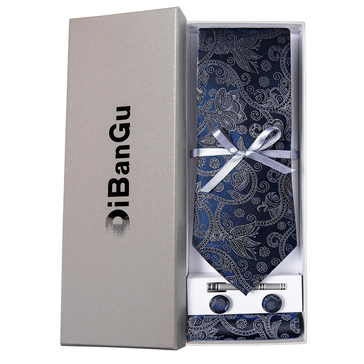 Ties for Men Gift Box Silk Jacquard Necktie