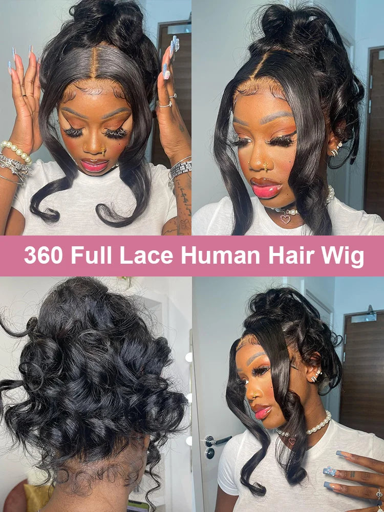 13x6 13x4 Hd Transparent Lace Front Human Hair