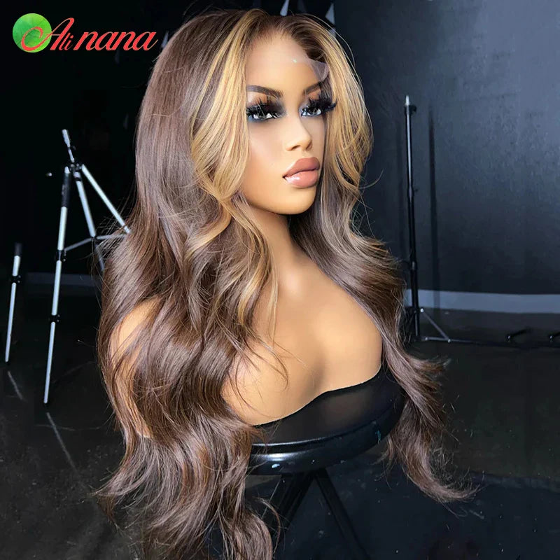 HD 13x4 Lace Frontal Wig Body Wave Ombre