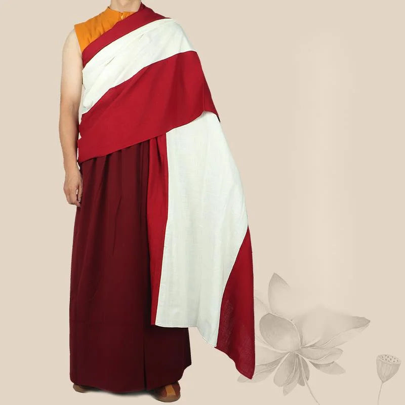Lamaism Costume Tibetan Buddhism Costume Lama Monk Clothes