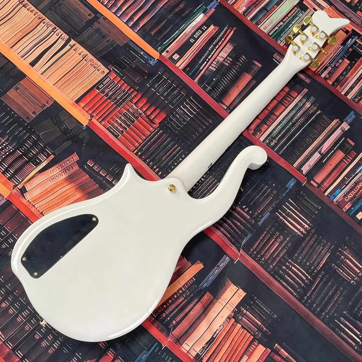 Free shipping, Prince white 6-string electric guitar, high gloss, order immediately, classic guitars,guitarra