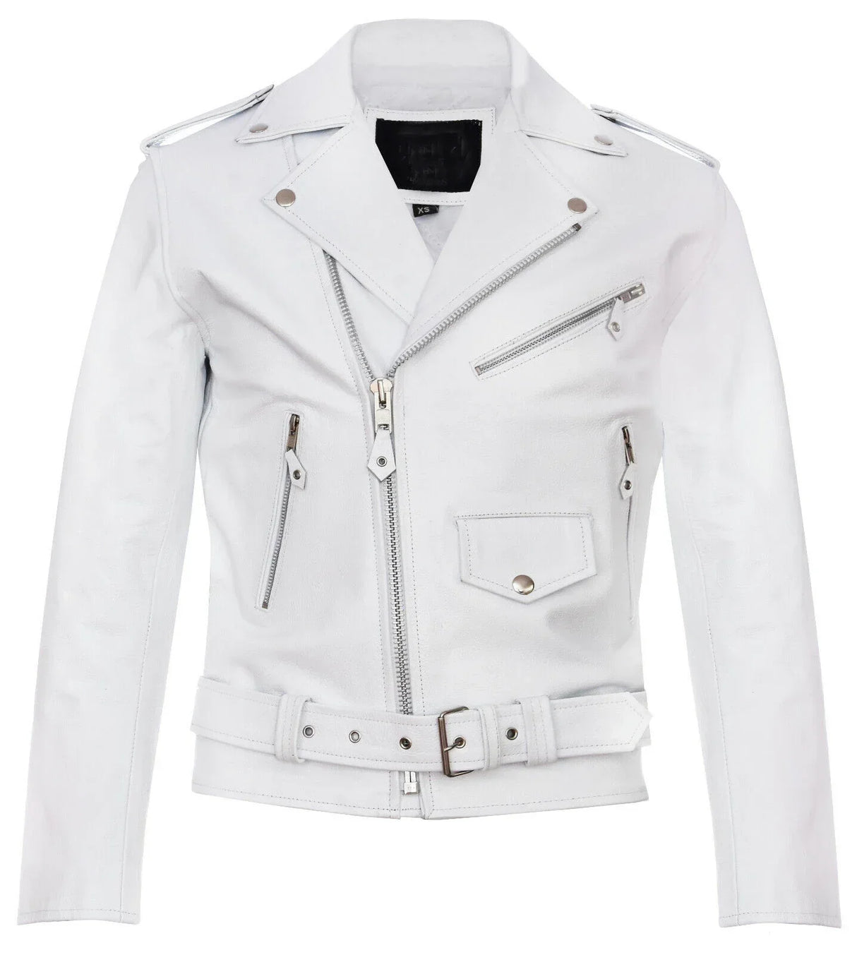 2023 Men's Turn-lapel Pu Jacket Coat Outside Spring