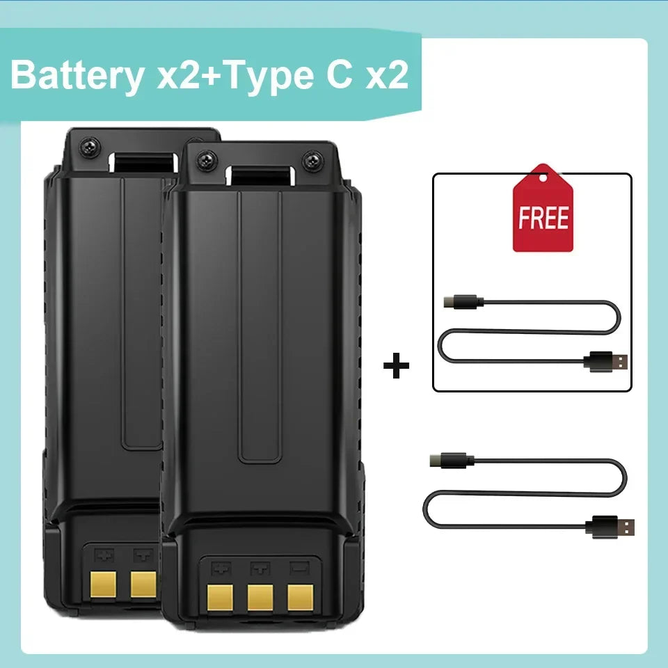 BF-F8HP Battery BaoFeng UV-5R USB Type c Original