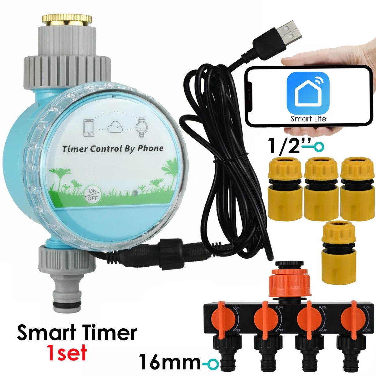 Garden WiFi Wireless Smart Water Timer Remote Controller