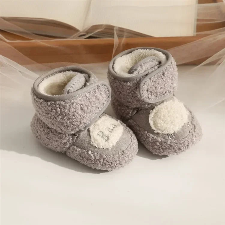 Warm Infant Toddler Crib Snow Boots Soft Comfortable