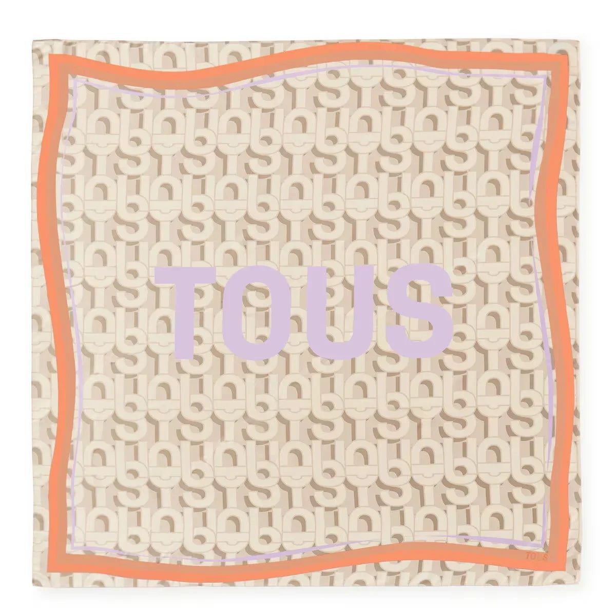 Spanishstyle oversized print handkerchief