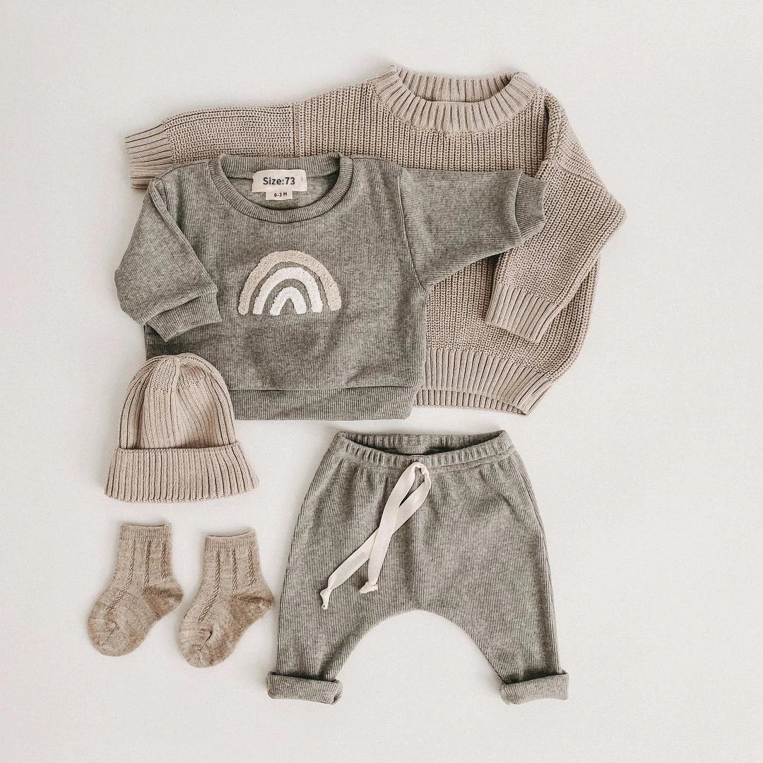 Spring Autumn Baby Boy Girls Clothes Cotton Girl