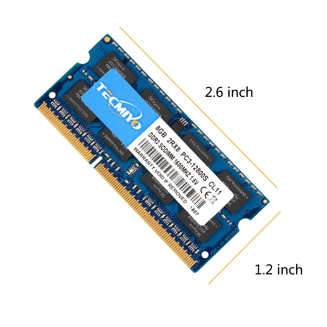 High Quality Tecmiyo Laptop Memory Ram 16GB (