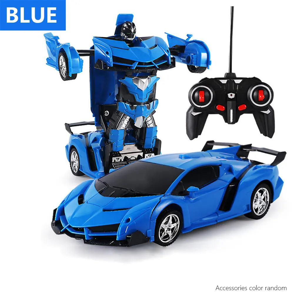 RC Car Transformation Robots Sports Vehicle Model Drift