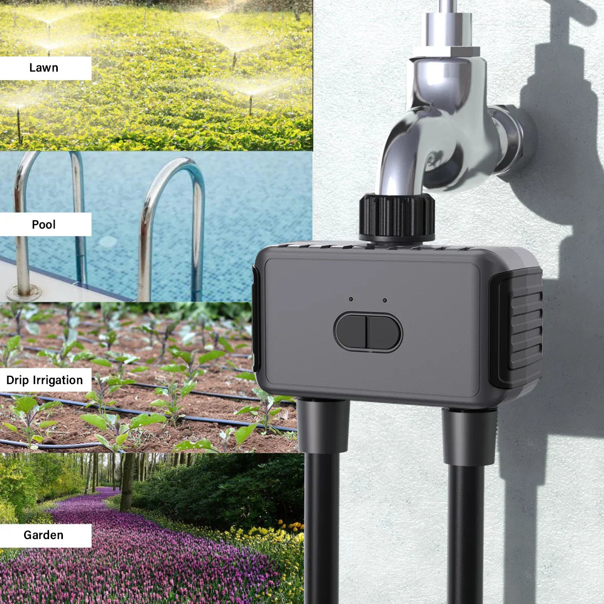 Tuya WIFI Smart Valve Automatic Water Timer Outdoor
