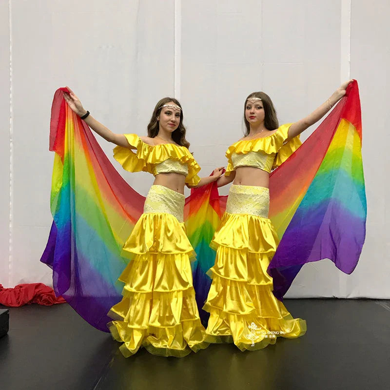 1pc Promotion Hot Selling Belly Dance Silk Veil
