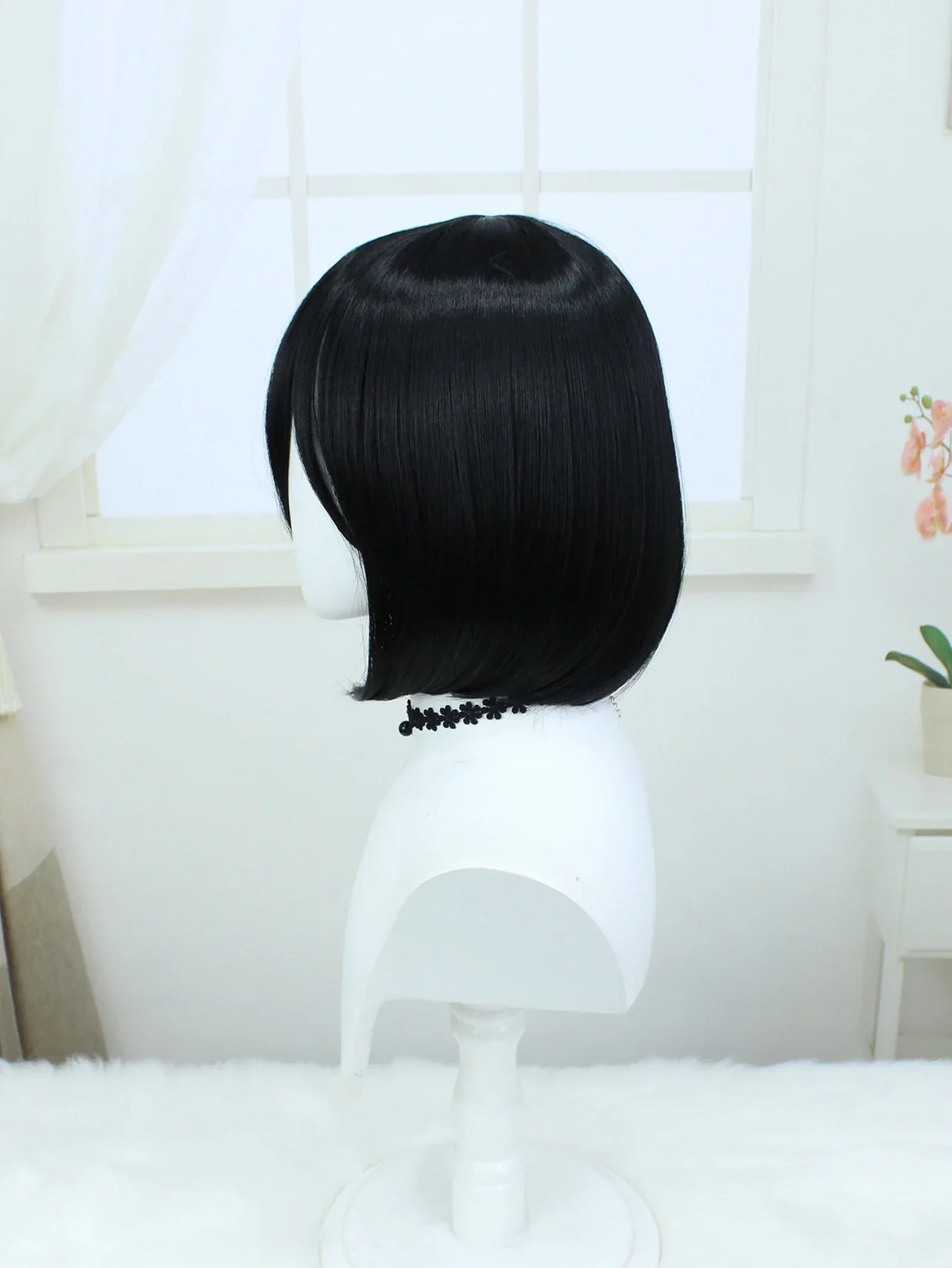 Short 11.8 Inches Straight Synthetic Wig for Cosplay