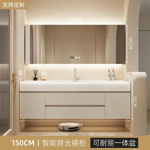 Wall Shelf Sink Bathroom Cabinet Shelfs Accessories Toilet