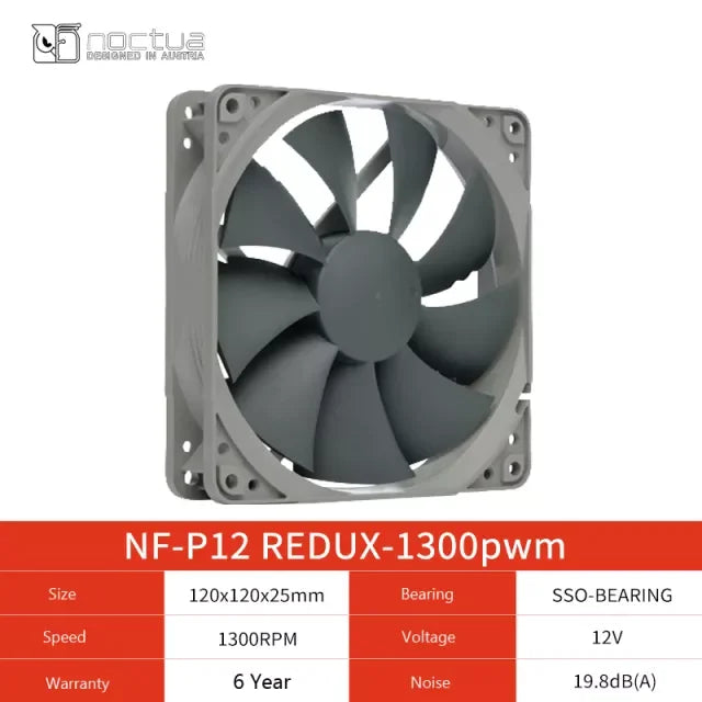 Noctua NF-P12 redux-1700 4PIN PWM 120mm PC Computer