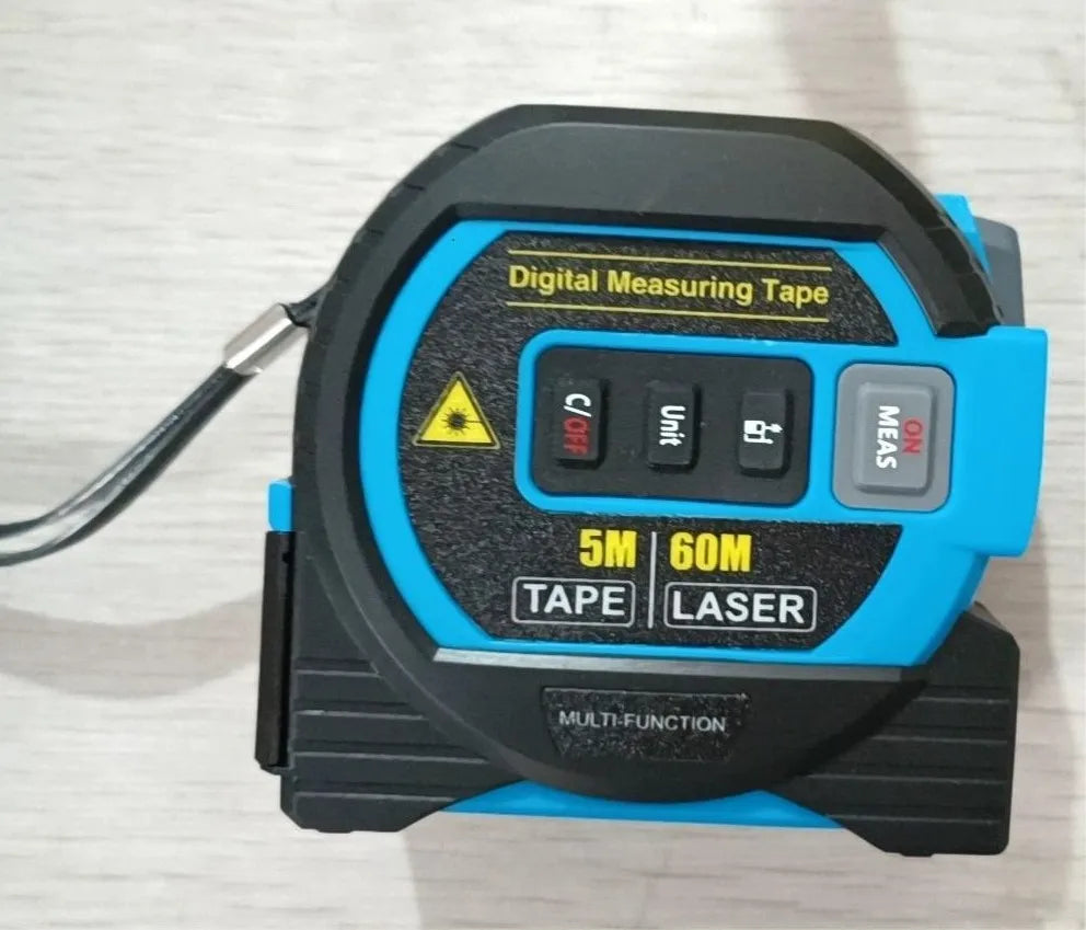 3In1 Laser Tape Measure Laser Rangefinder 60cm Accurate