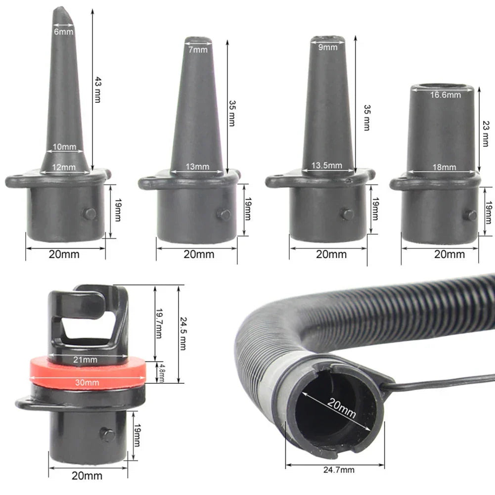 Kayak Paddle Board Electric Air Pump Inflatable Tube