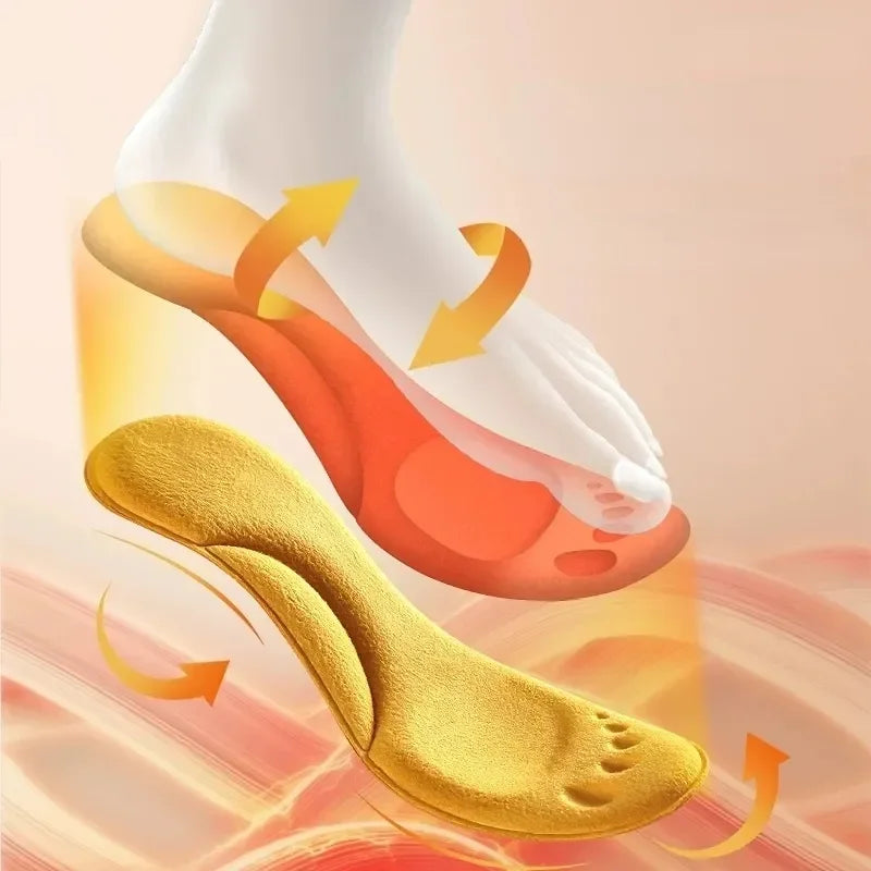2Pairs Self Heating Insoles Thermostatic Thermal Insole Massage