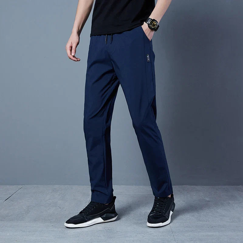 Men's Pants 2024 Casual Business Stretch Slim Fit