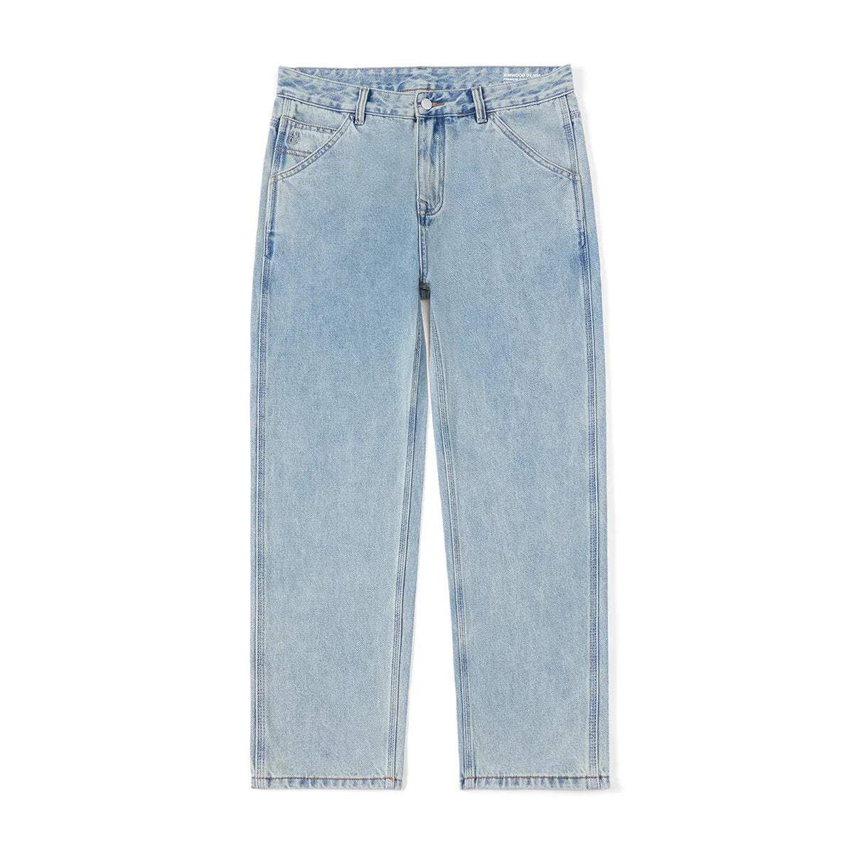 SIMWOOD 2024 Spring Summer New Loose Tapered Jeans