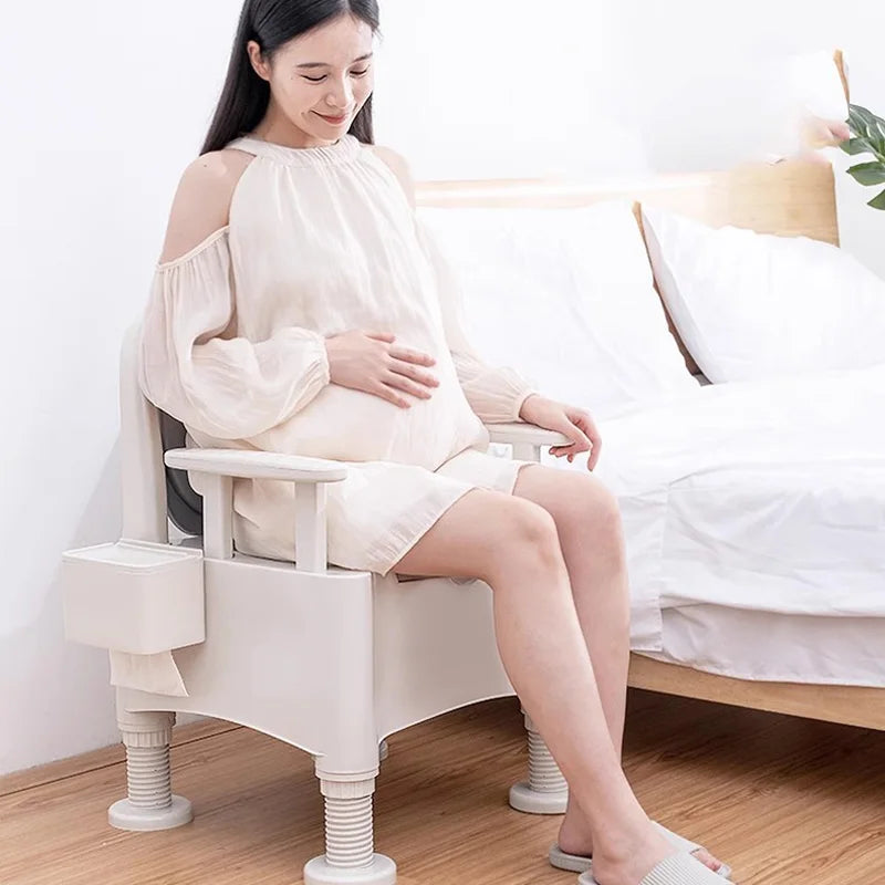 Shower Toilet Bathroom Chair Step Folding Plastic Potty