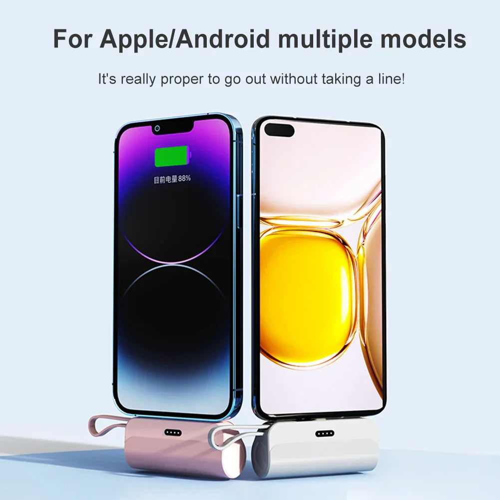 10000mAh Mini Power Bank Portable Mobile Phone Charger