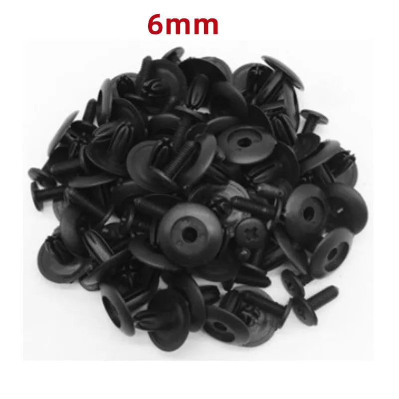 8mm 6mm 10mm Car Mudguard Bumper Rivet Fastener