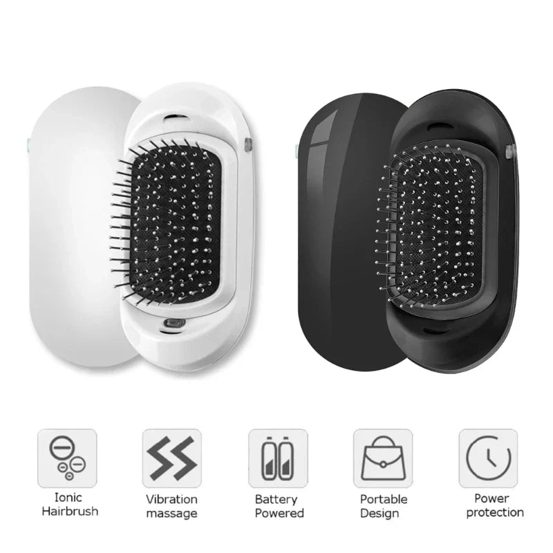 Electric Ionic Hairbrush Negative Ions Hair Brush Styling