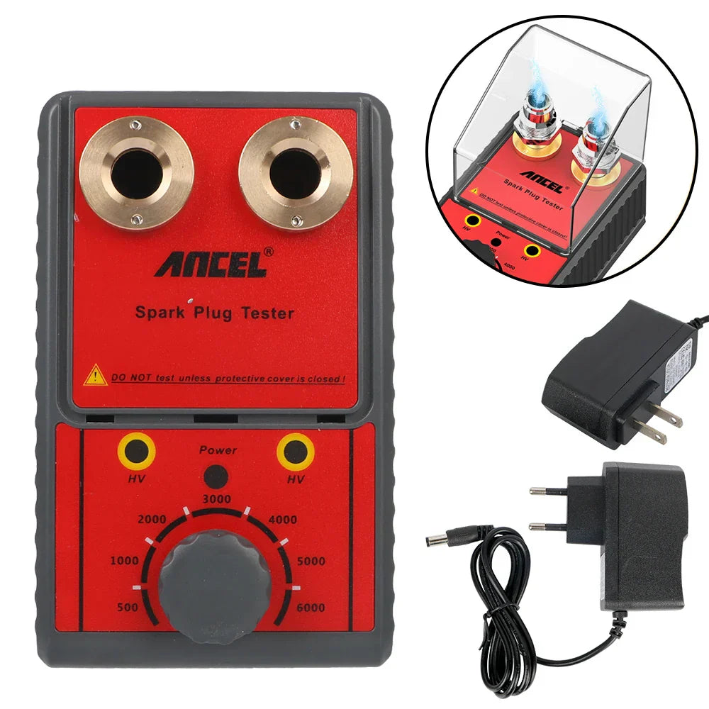 Spark Plug Analyzer Car Spark Plug Tester Double