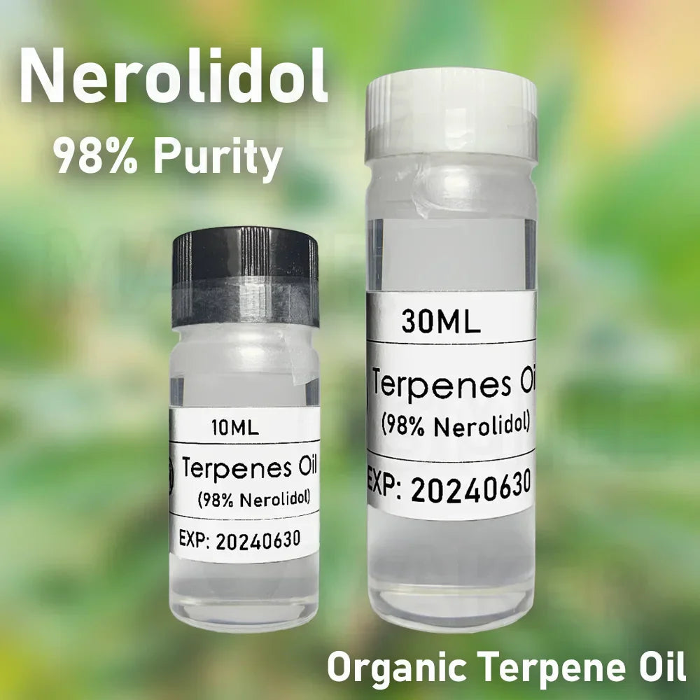 Organic food grade 10-30ml Nerolidol terpenes oil with