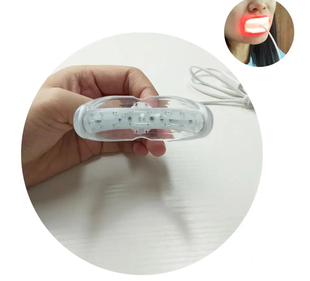 LED Light Teeth Whitening Tooth Gel Whitener Health