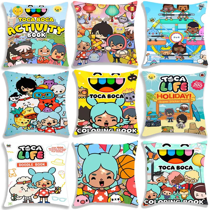 Toca Life World Pillow Case Home Decorative Toca