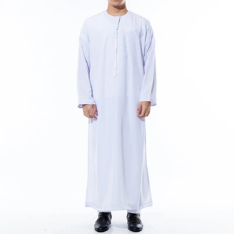 Men's Muslim Robe Middle East Islam Long Sleeve