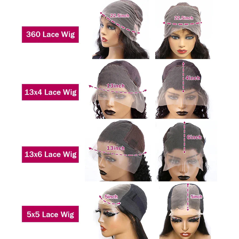 Body Wave 5x5 Glueless 13x4 Lace Front Wig