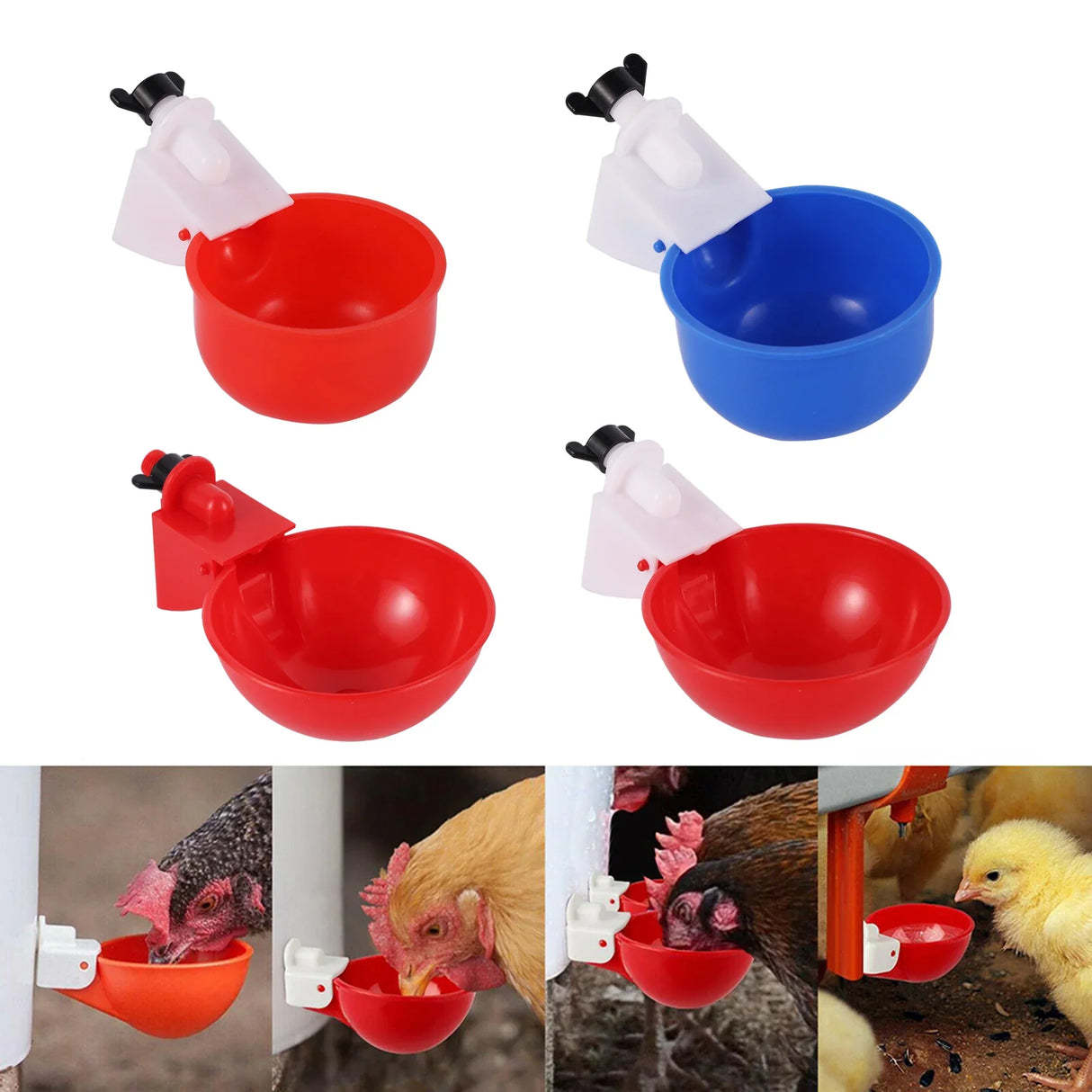 Chicken Automatic Watering Cup Poultry Drinker Chicken Quail