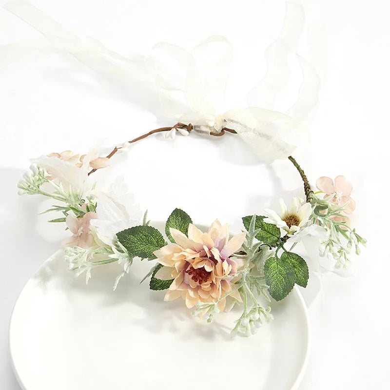 Boho Style Flower Headbands for Women Girls Floral