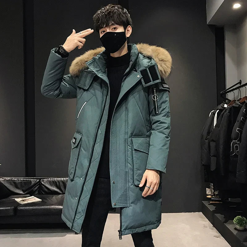 Men's Winter Warm Jacket 2023 New Thick Casual