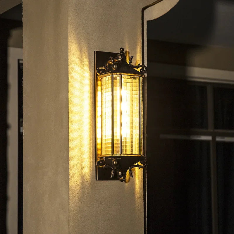 European Garden Terrace Wall Light Balcony Corridor Front