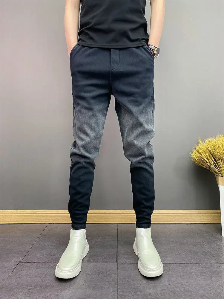 New Arrival Luxury Designer Korean Men's Elastic Waist