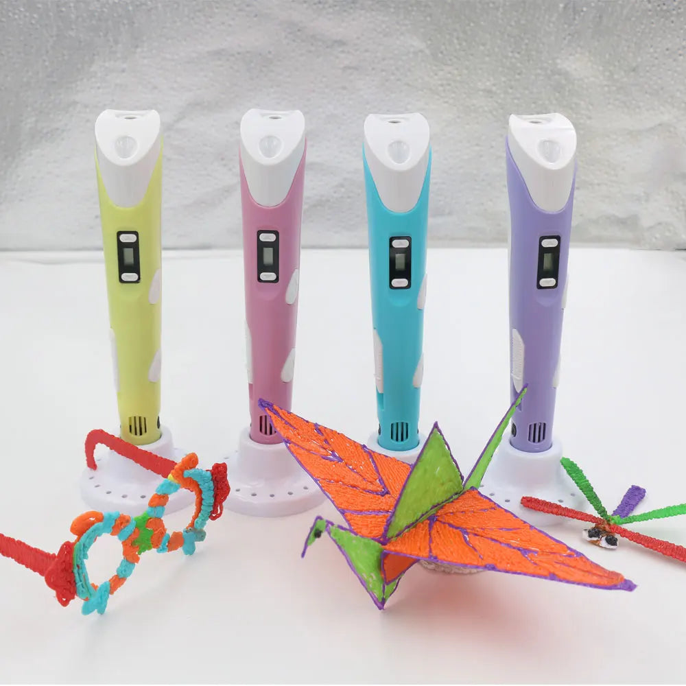 Creative 3D Printing Pen for Kids - LCD