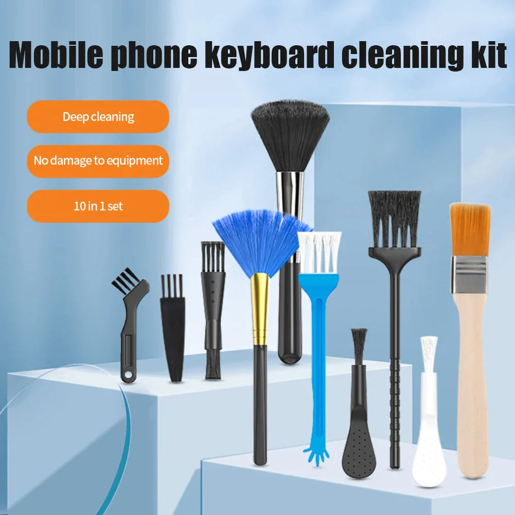 Keyboard PC Cleaning Brush Kit Small Computer Dust