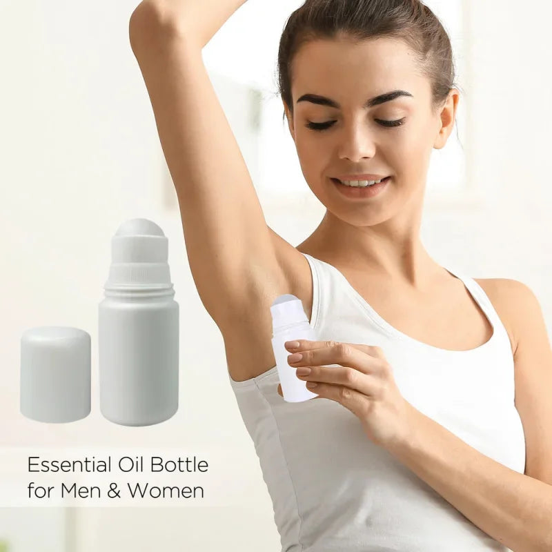 4pcs 30ml 50ml DIY Roll on Bottle Essential